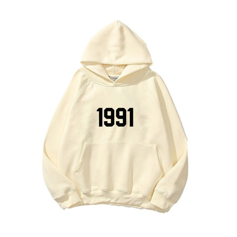 1991 Double Layered Harajuku Hoodie - Street Style