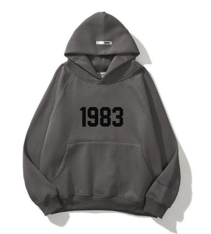 Double Layer Velvet Hoodie for Harajuku Style