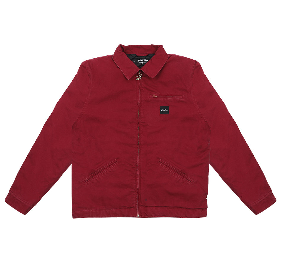 Aged Canvas Work Jacket