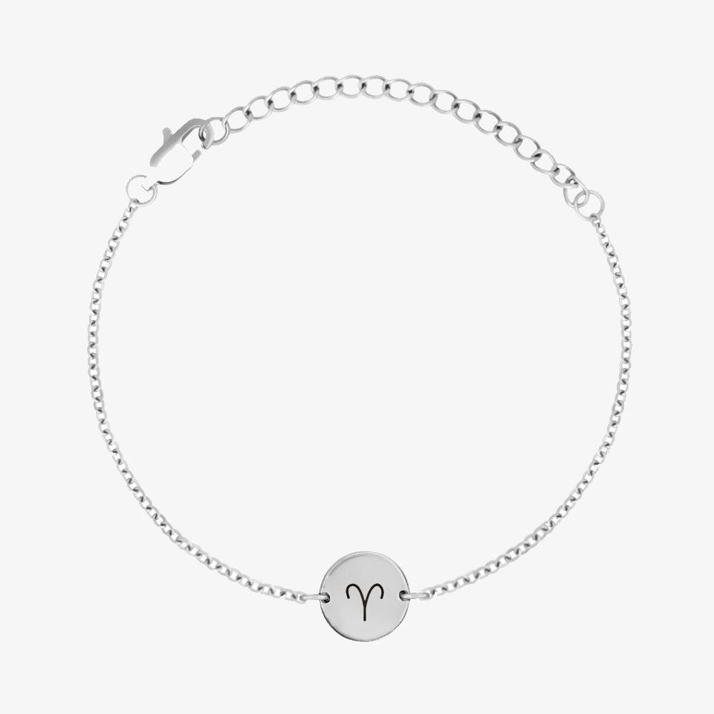 Elegant Zodiac Sign Coin Bracelet