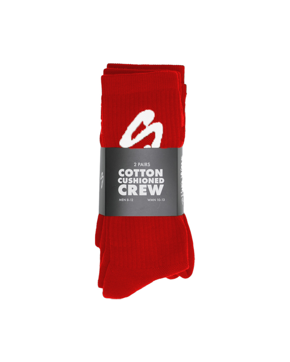 Cotton Cushioned Crew