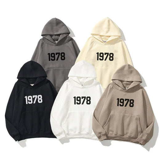 1978 Double Layer  Hoodie - Harajuku Style