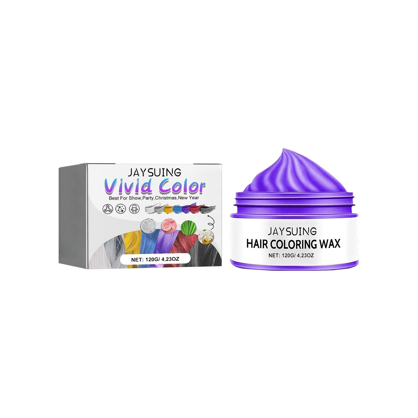 Hair Cream, Covering White Hair, Easy Coloring, Non-Dampening, Tide Color Beauty Hair Cream