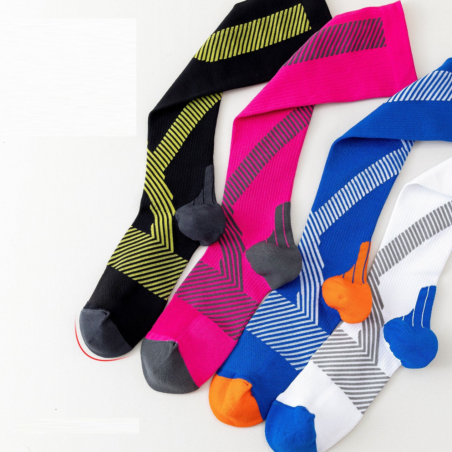 Sports pressure socks for men and women, comfortable for sports, compression socks with a pressure of