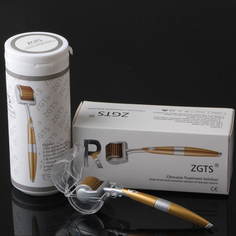 ZGTS192 Derma Roller Titanium Stainless Steel Needles For Facial Skin Care Microneedle Derma Rollering Therapy