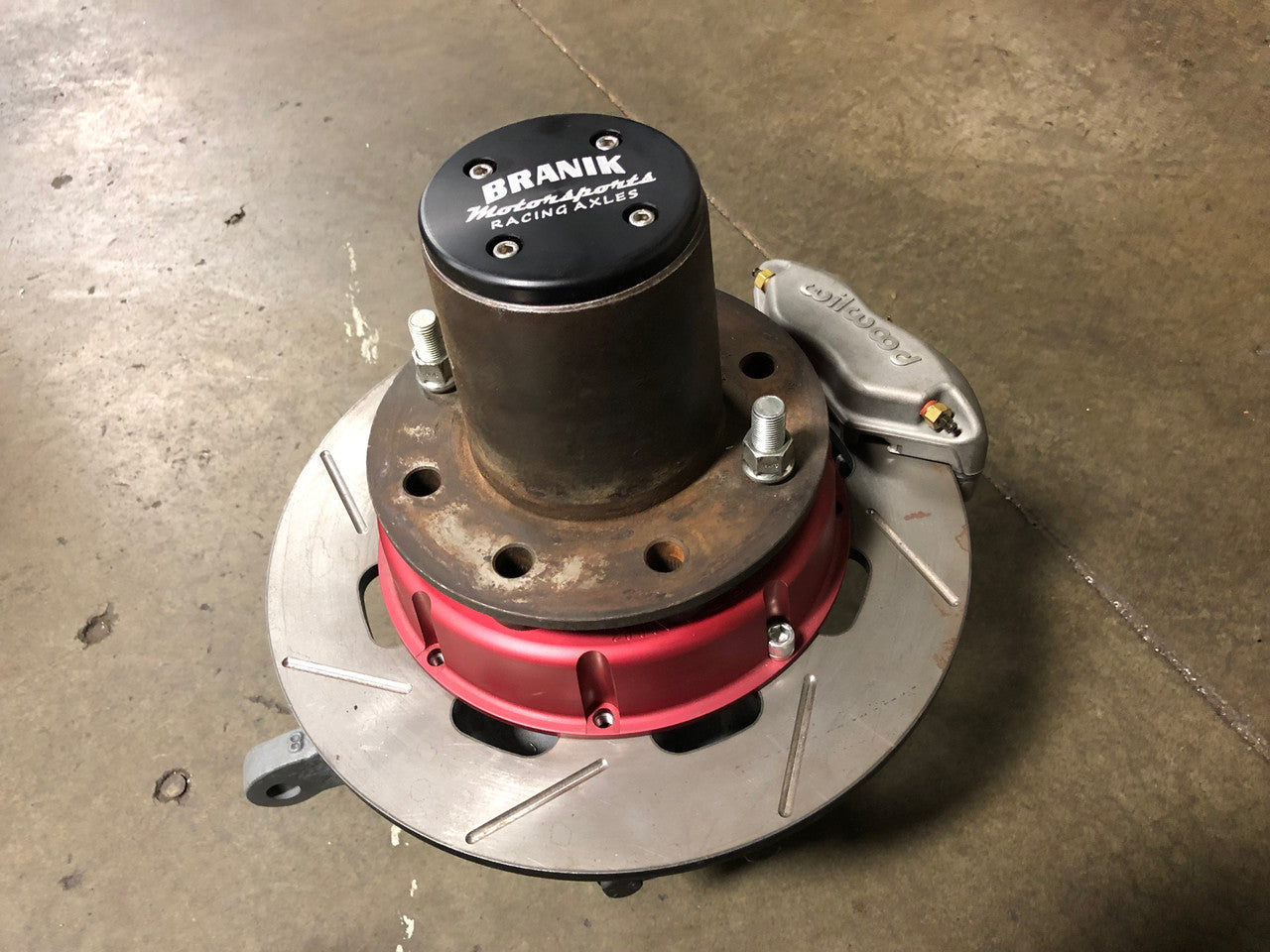 Branik Legacy / Wilwood Chevy Kingpin Dana 60 Big Brake Kit