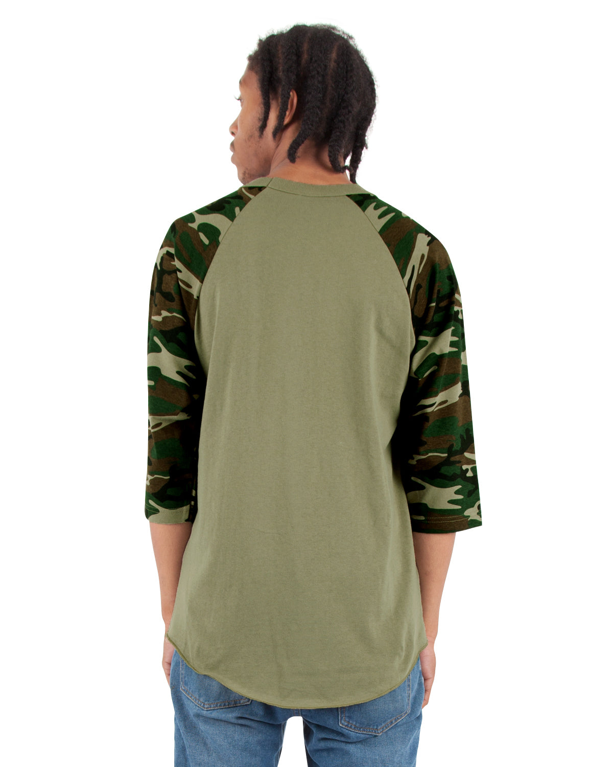 6.0oz Raglan 3/4 Sleeve - Large Sizes