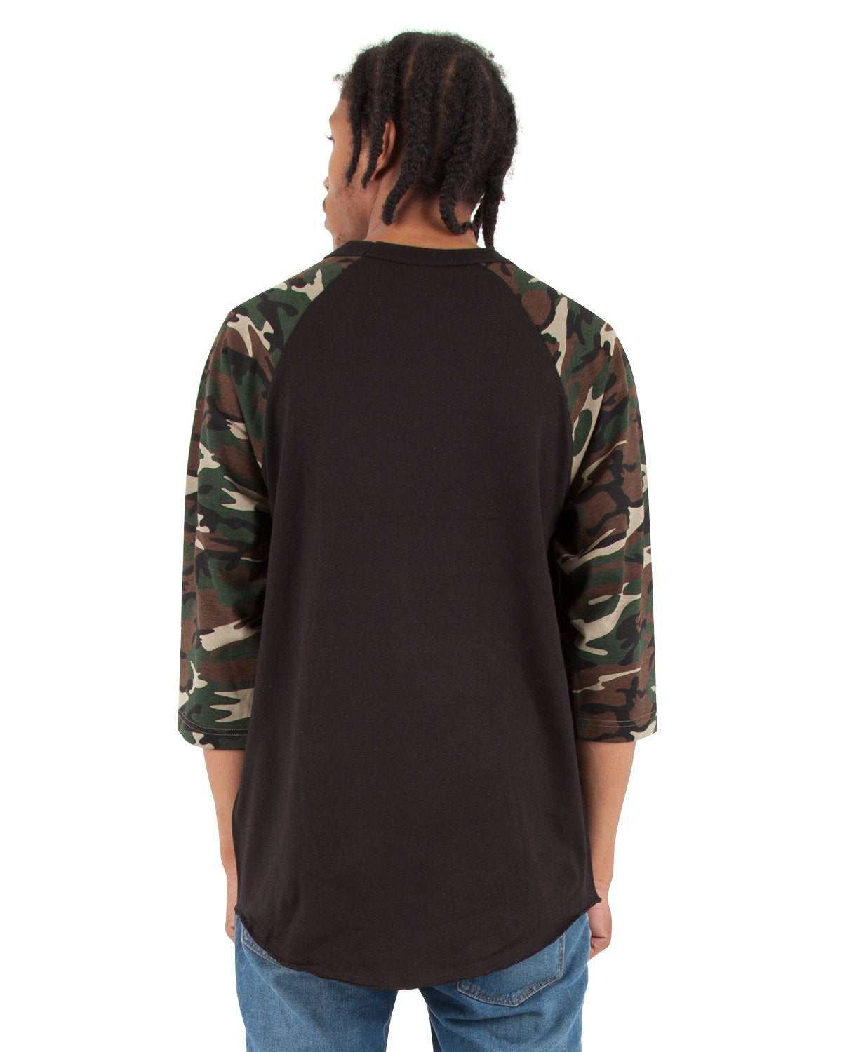 6.0oz Raglan 3/4 Sleeve - Large Sizes