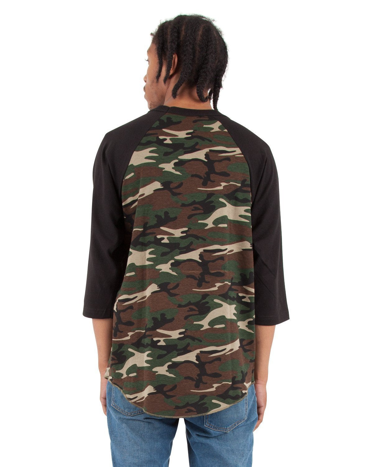 6.0oz Raglan 3/4 Sleeve - Large Sizes