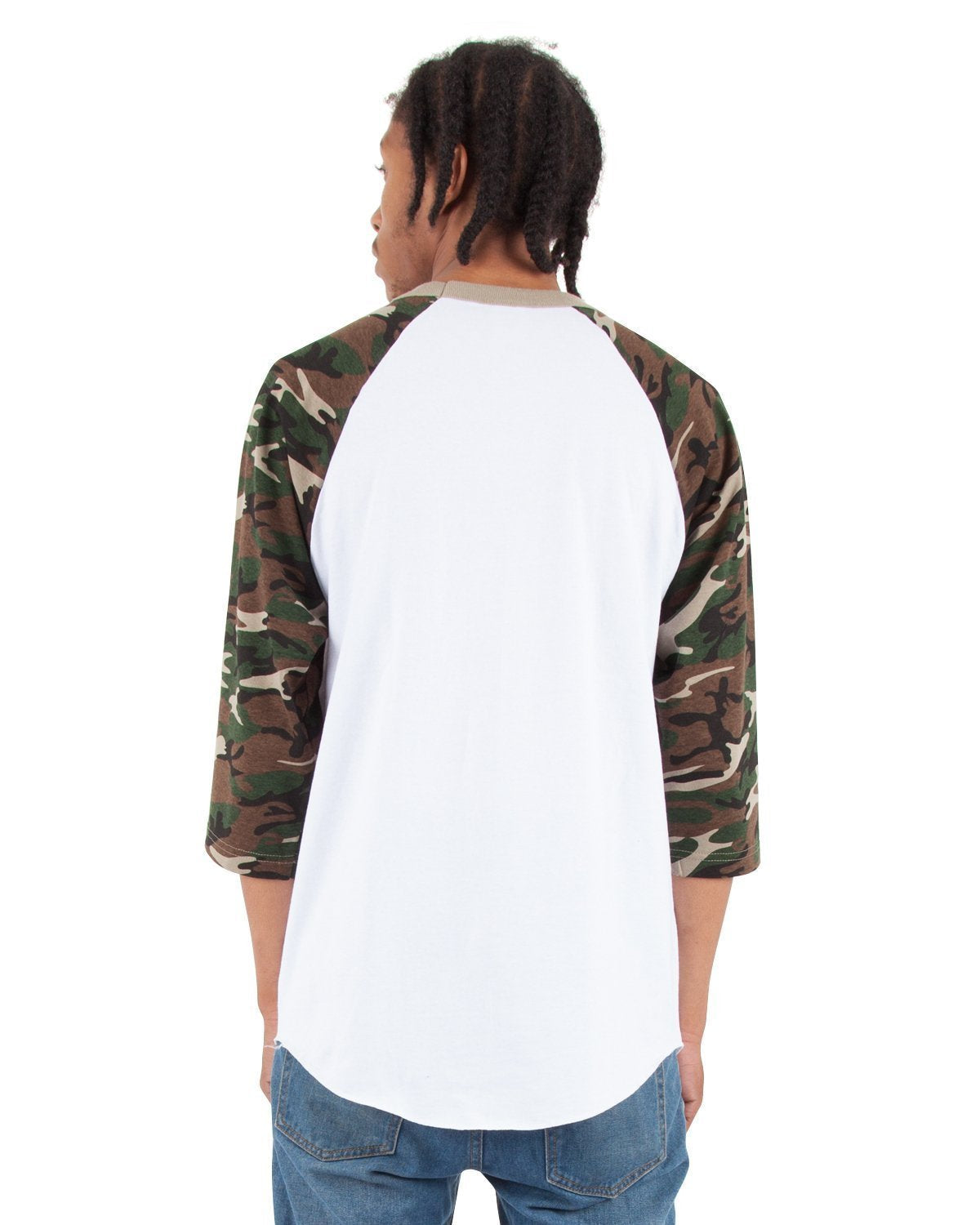 6.0oz Raglan 3/4 Sleeve - Large Sizes