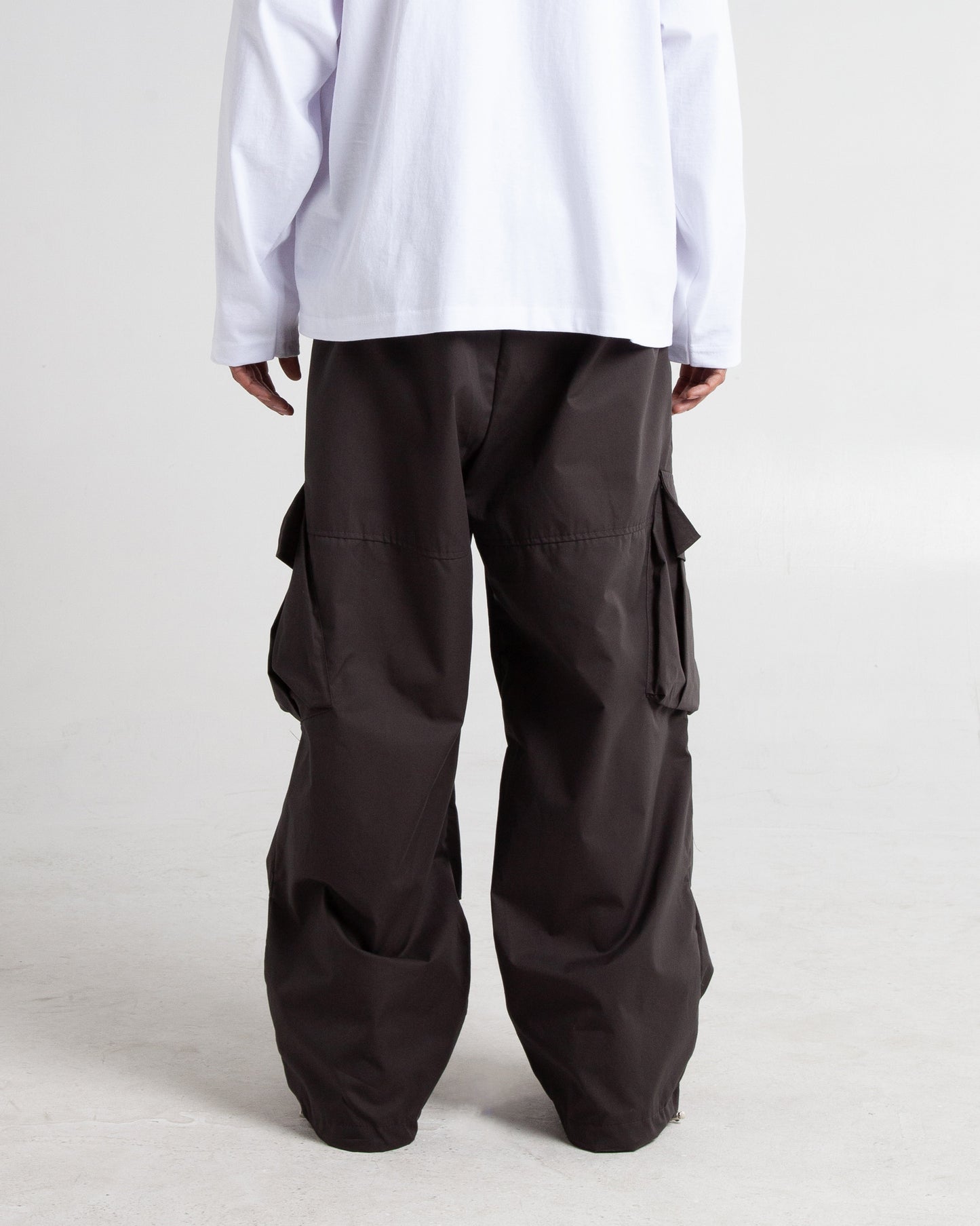 Baggy Twill Cargo Pants