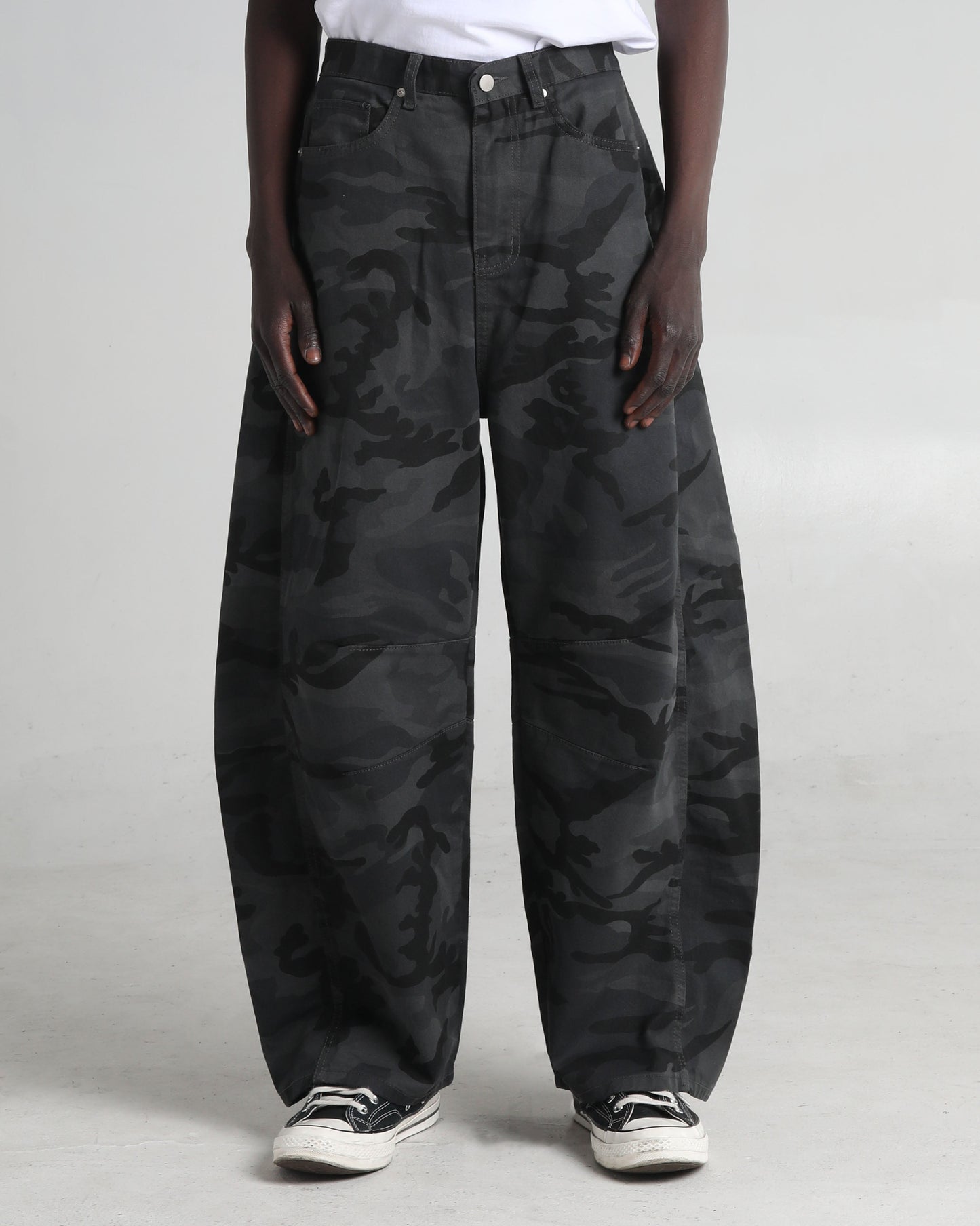 Balloon Twill Camo Pants