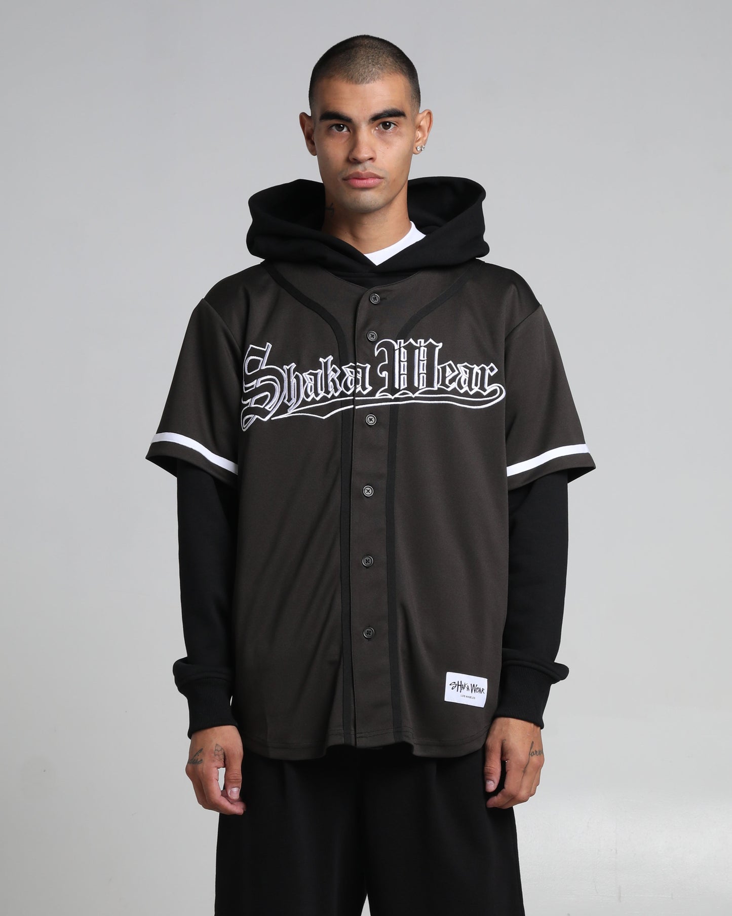 Baseball Jersey Hoodie