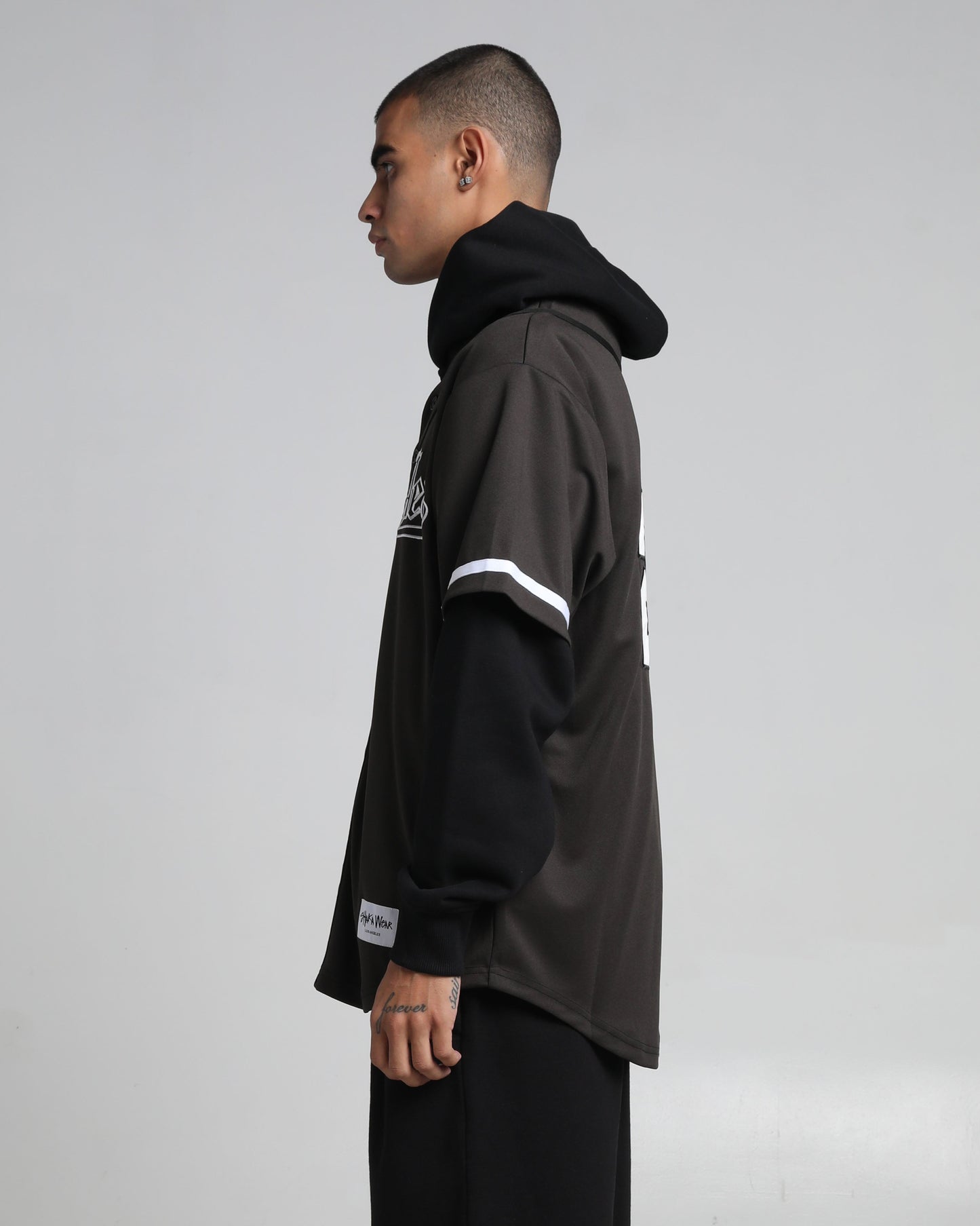 Baseball Jersey Hoodie