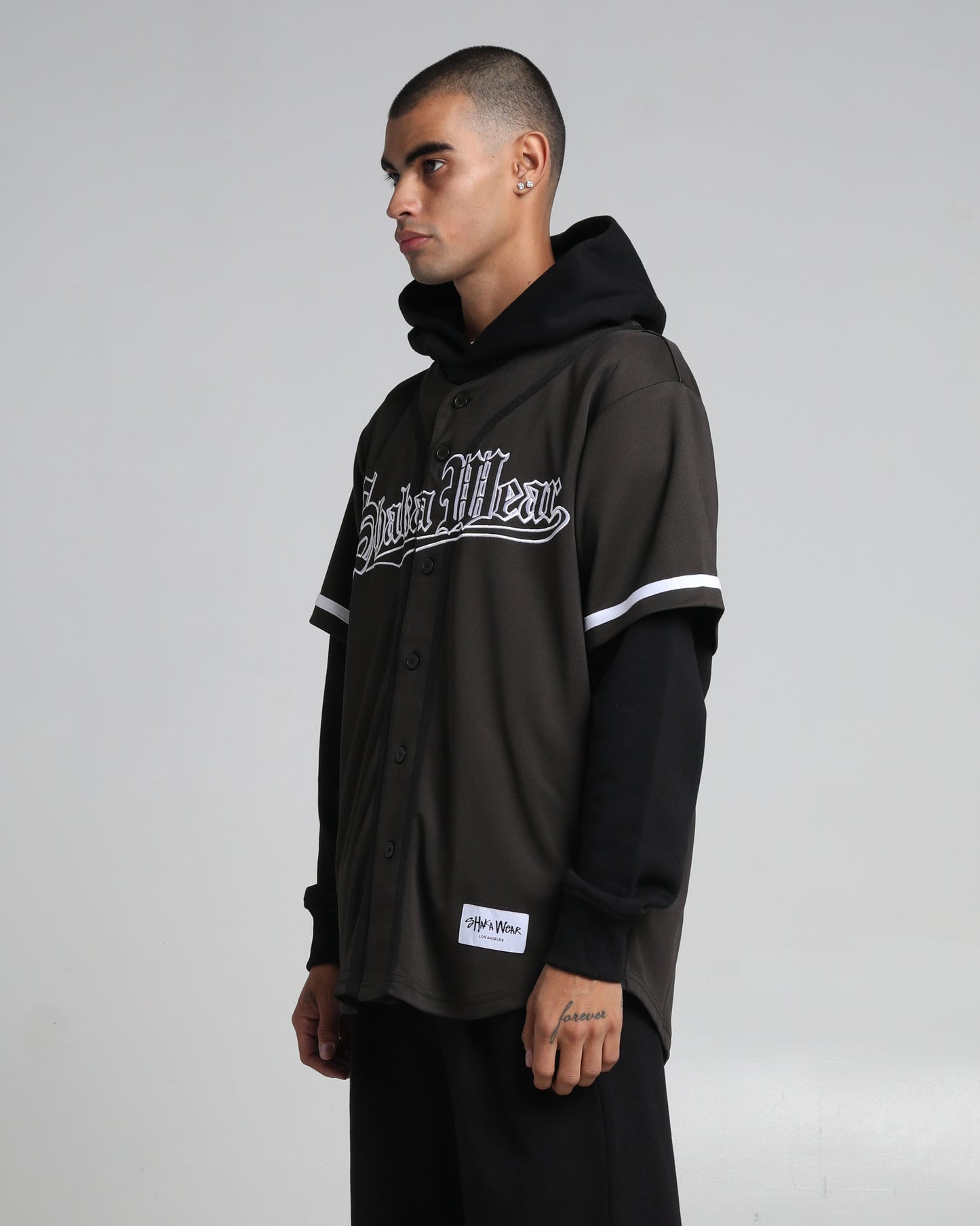 Baseball Jersey Hoodie