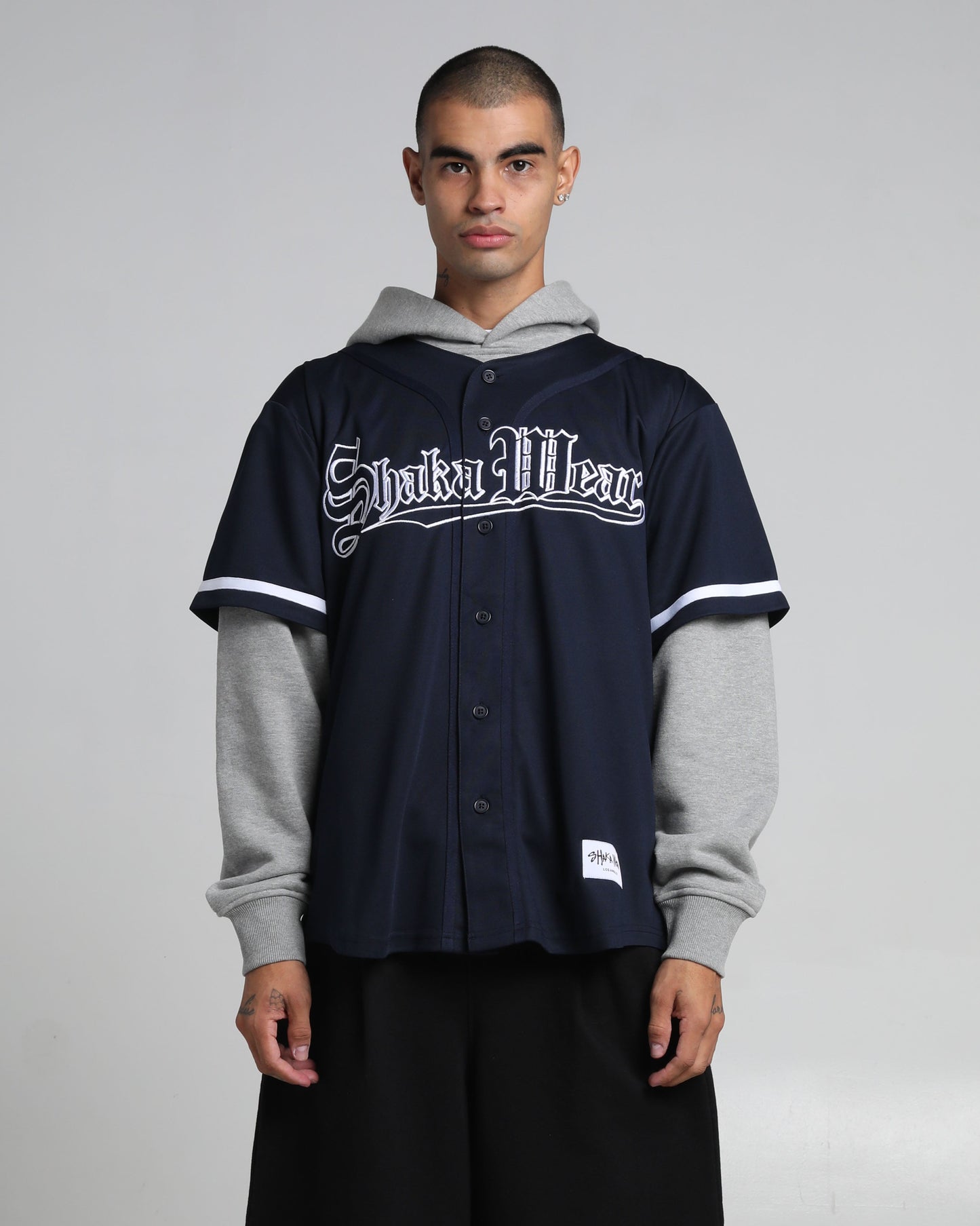 Baseball Jersey Hoodie