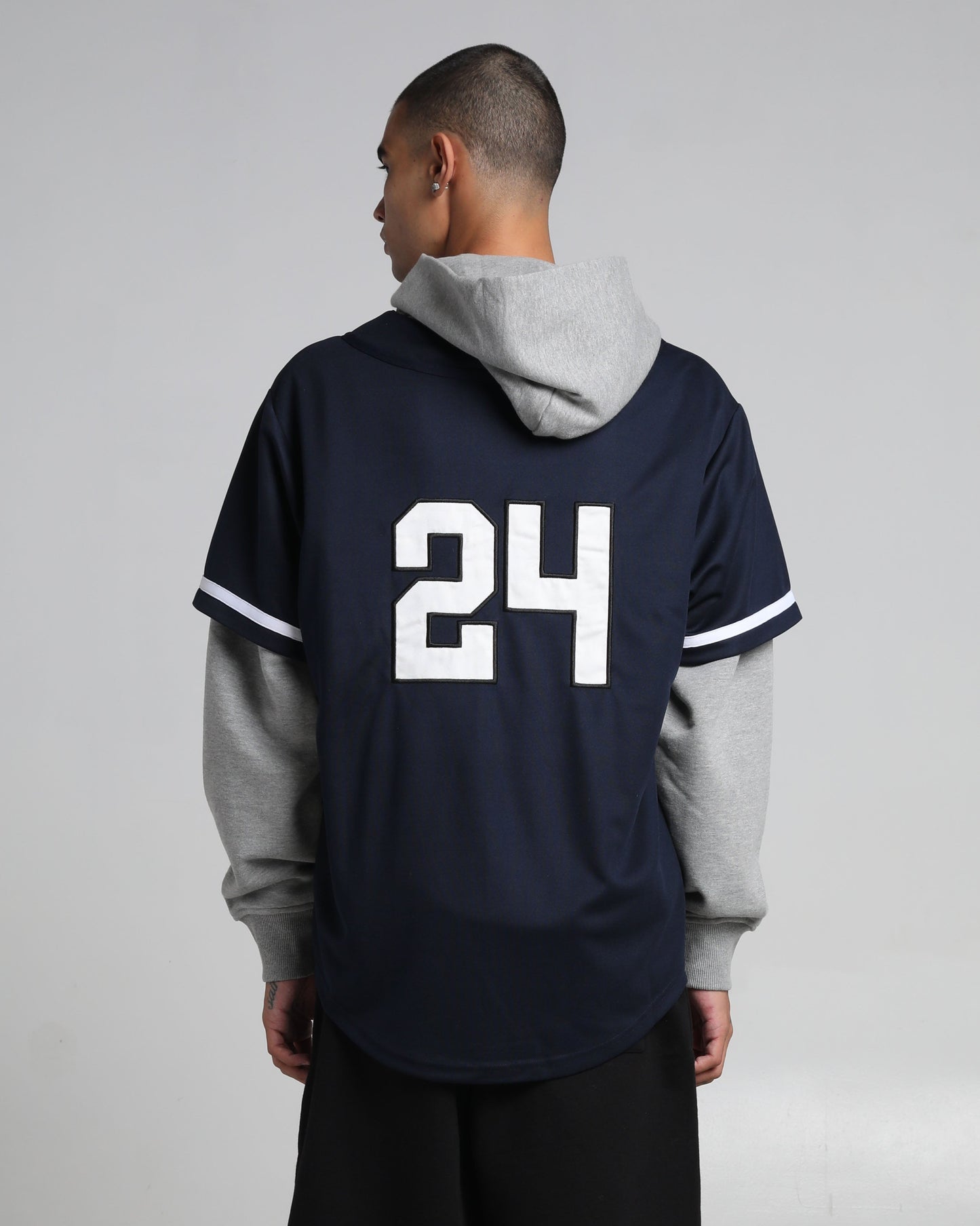 Baseball Jersey Hoodie