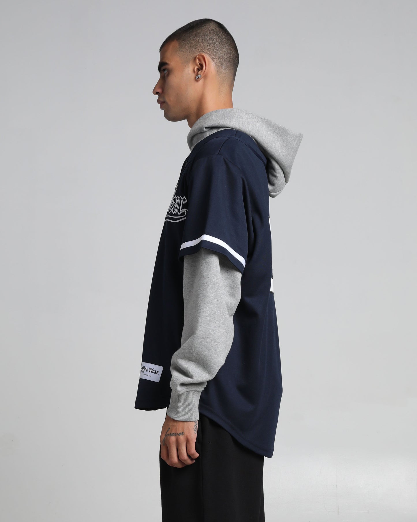 Baseball Jersey Hoodie