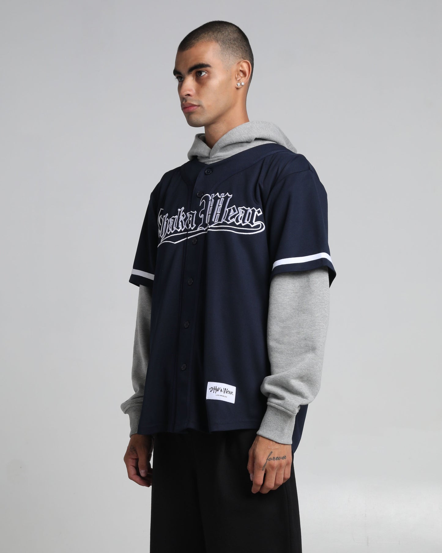 Baseball Jersey Hoodie