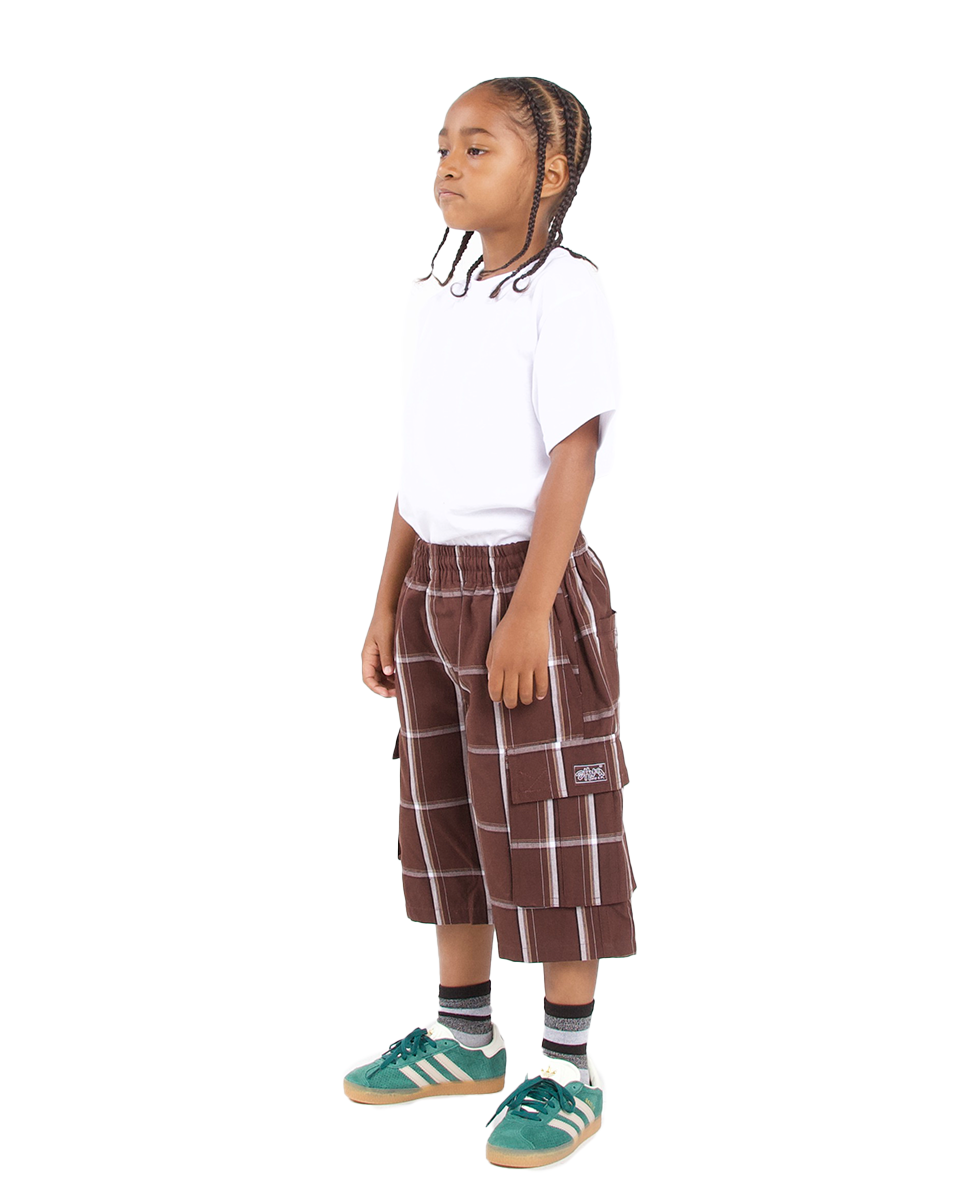 Kids' Plaid Shorts