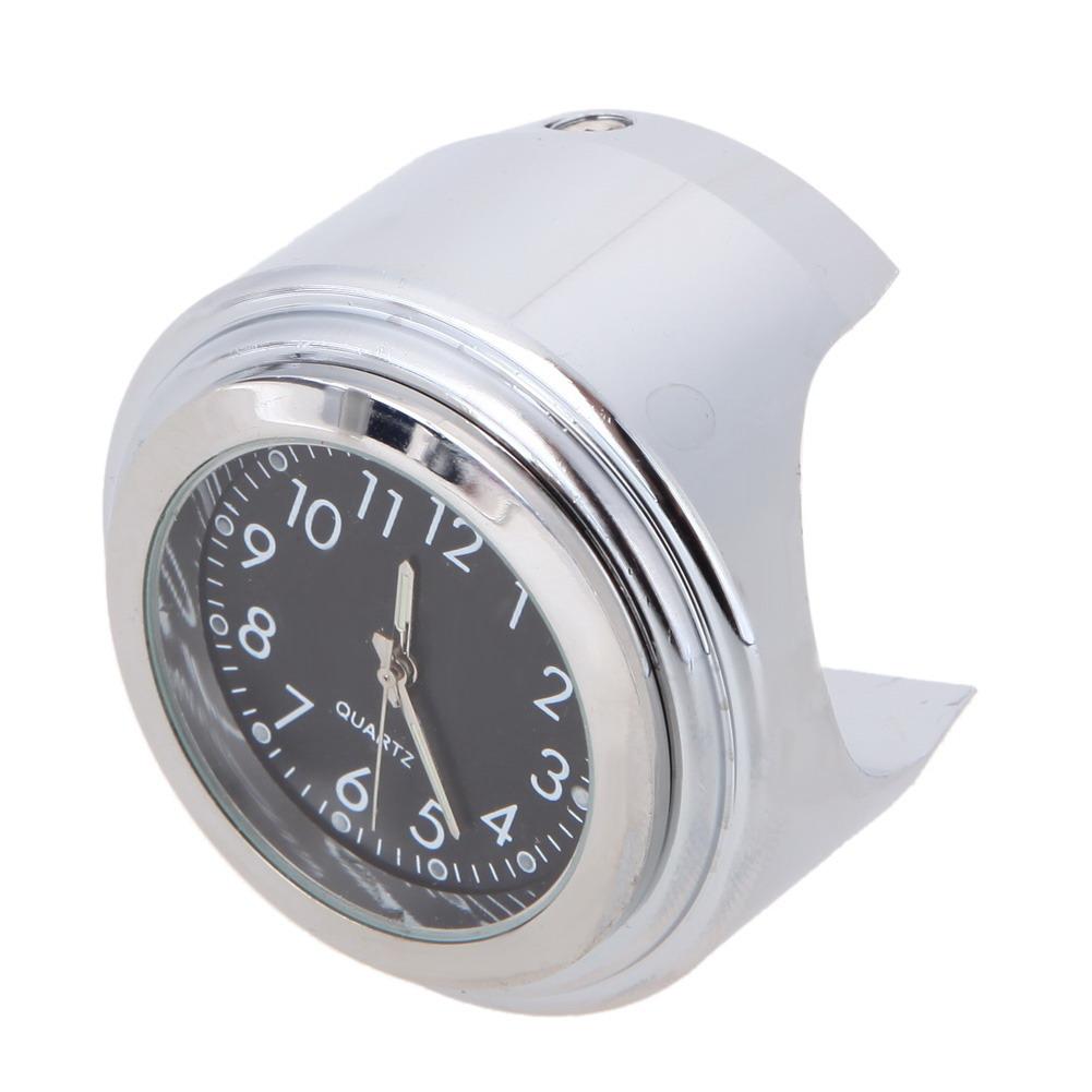 Universal 7/8 Motorcycle Handlebar Mount Quartz Clock