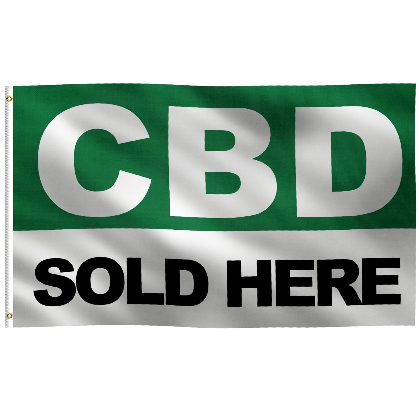 CBD Sold Here Flag