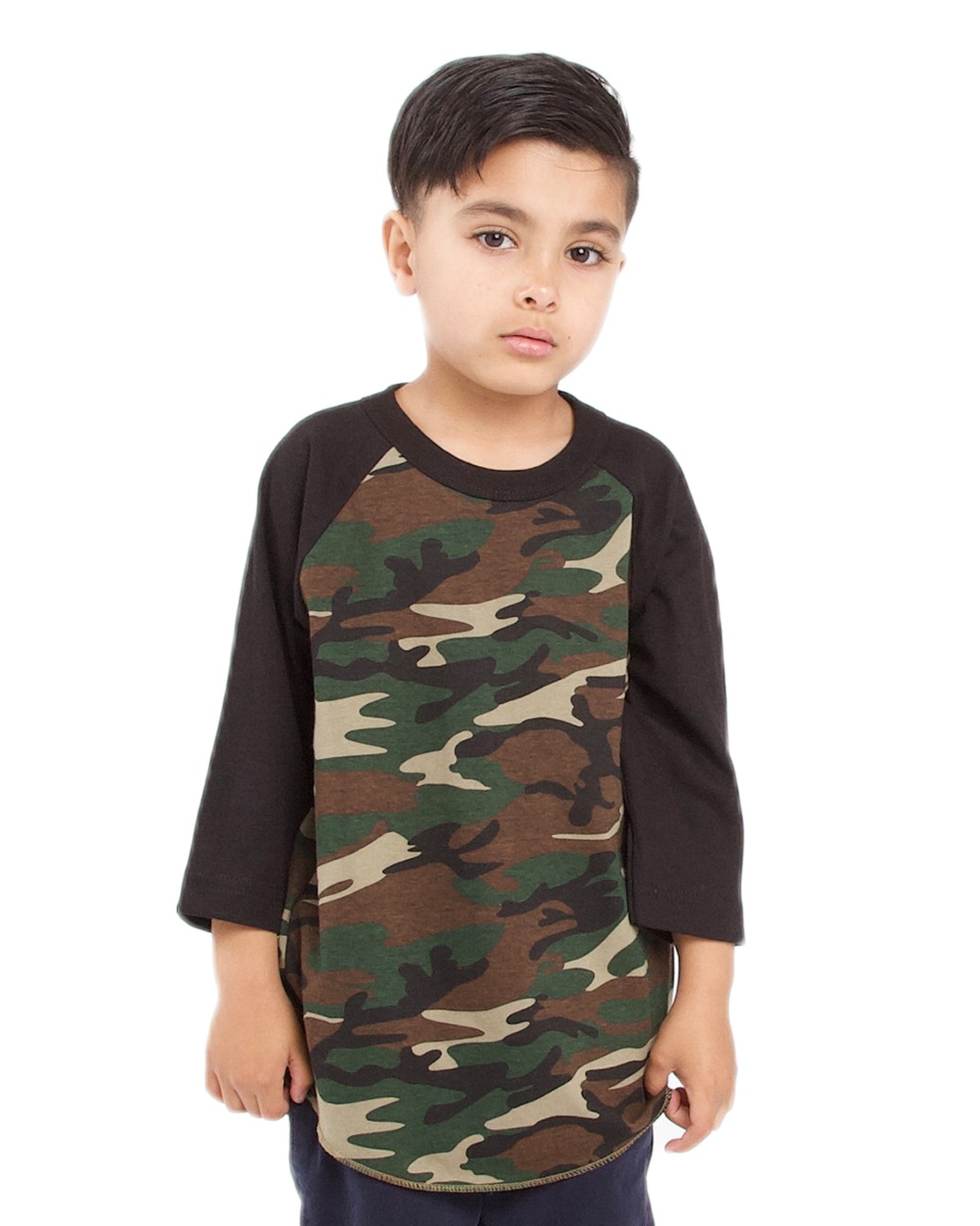6.0 oz Kids' Raglan