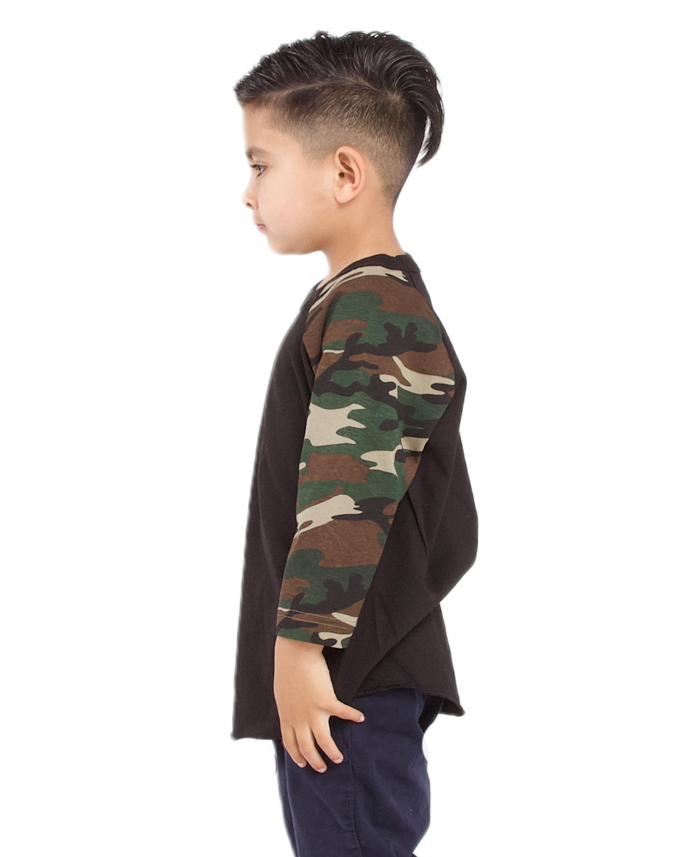 6.0 oz Kids' Raglan
