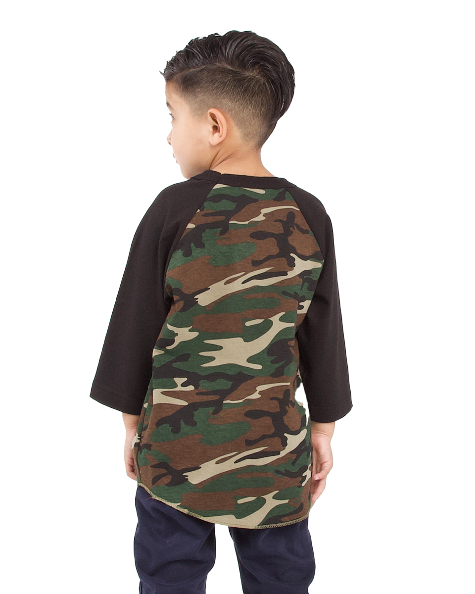 6.0 oz Kids' Raglan