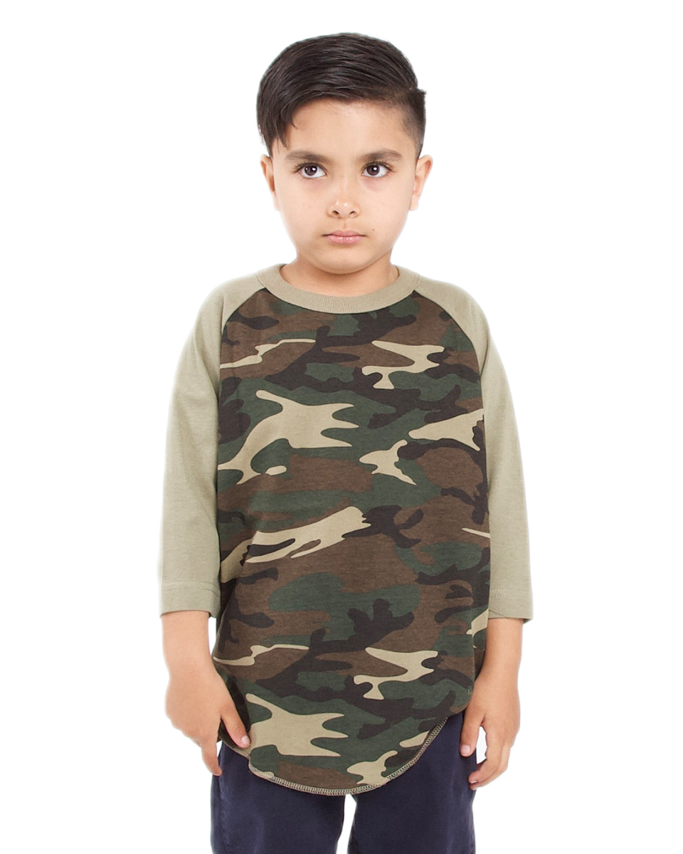 6.0 oz Kids' Raglan