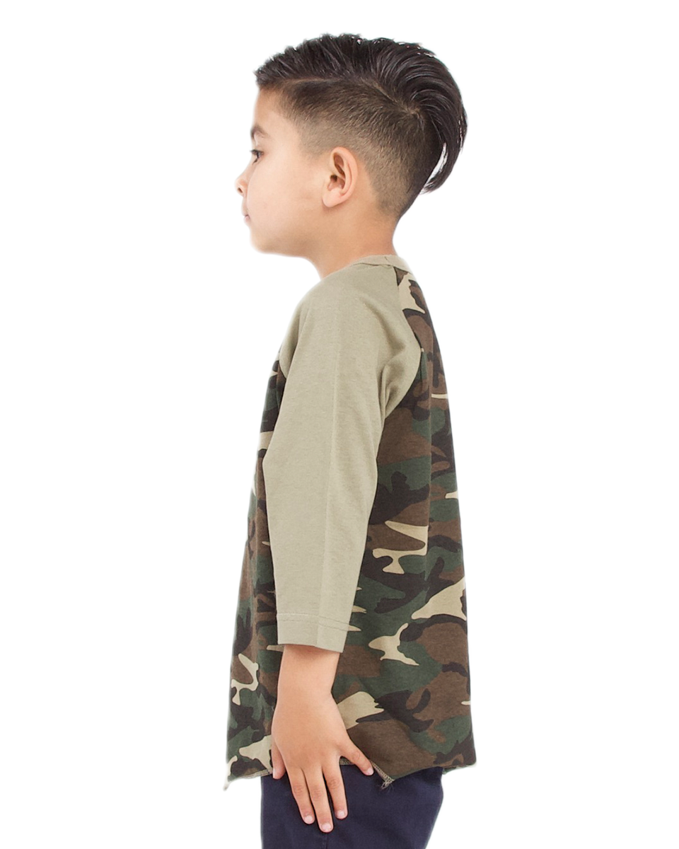 6.0 oz Kids' Raglan