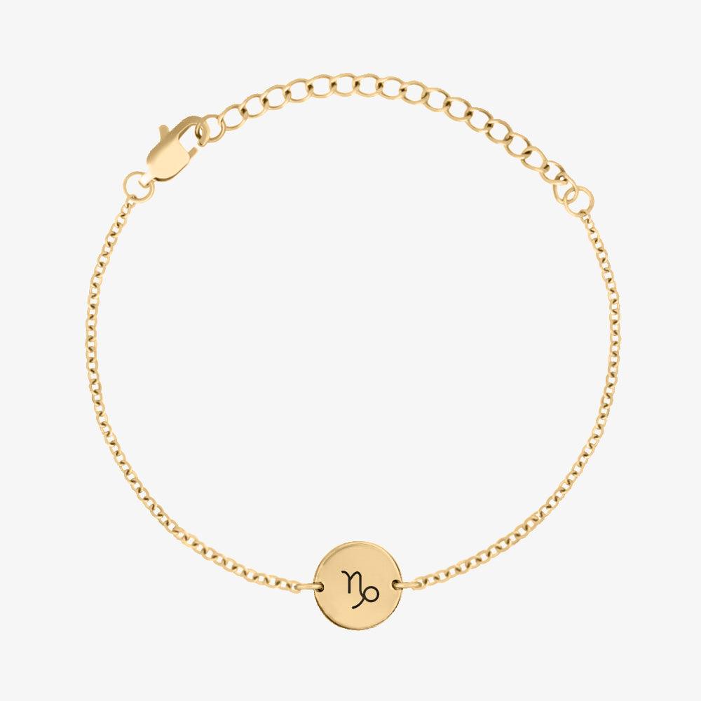 Elegant Zodiac Sign Coin Bracelet