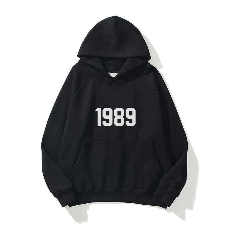 1989 Double Layered Hoodie - Street Style Velvet