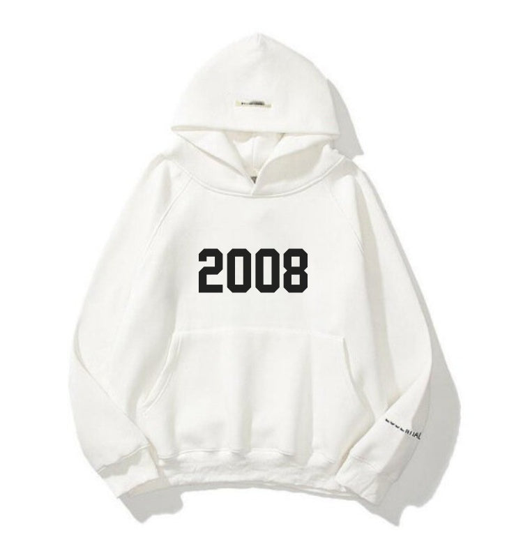 2008 Word Hoodie - Harajuku Style