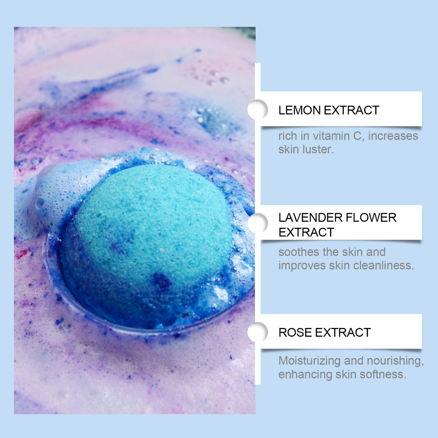 Children's Bath Bath Ball Children's Bath Moisturizes Bubble Fragrance Plant Fragrance Cleans Skin