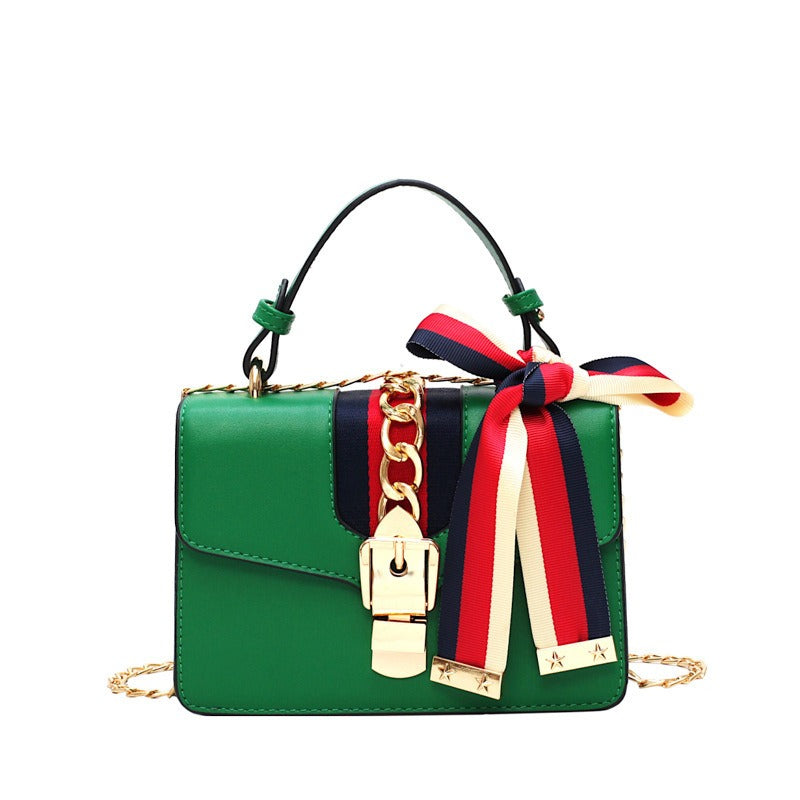 Harajuku-Inspired Crossbody Chain Handbag