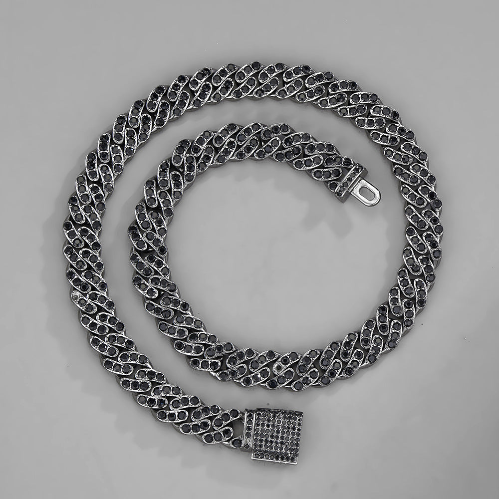 Hip Hop 11mm Miami Cuba Chain in Mixed Colors