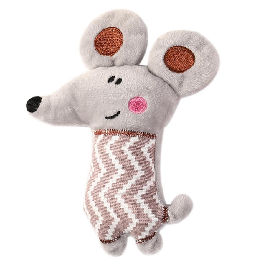 Pet Cartoon Plush Toy Dog Toy Cat Toy Catnip Toy Contains Catnip Plush Toy