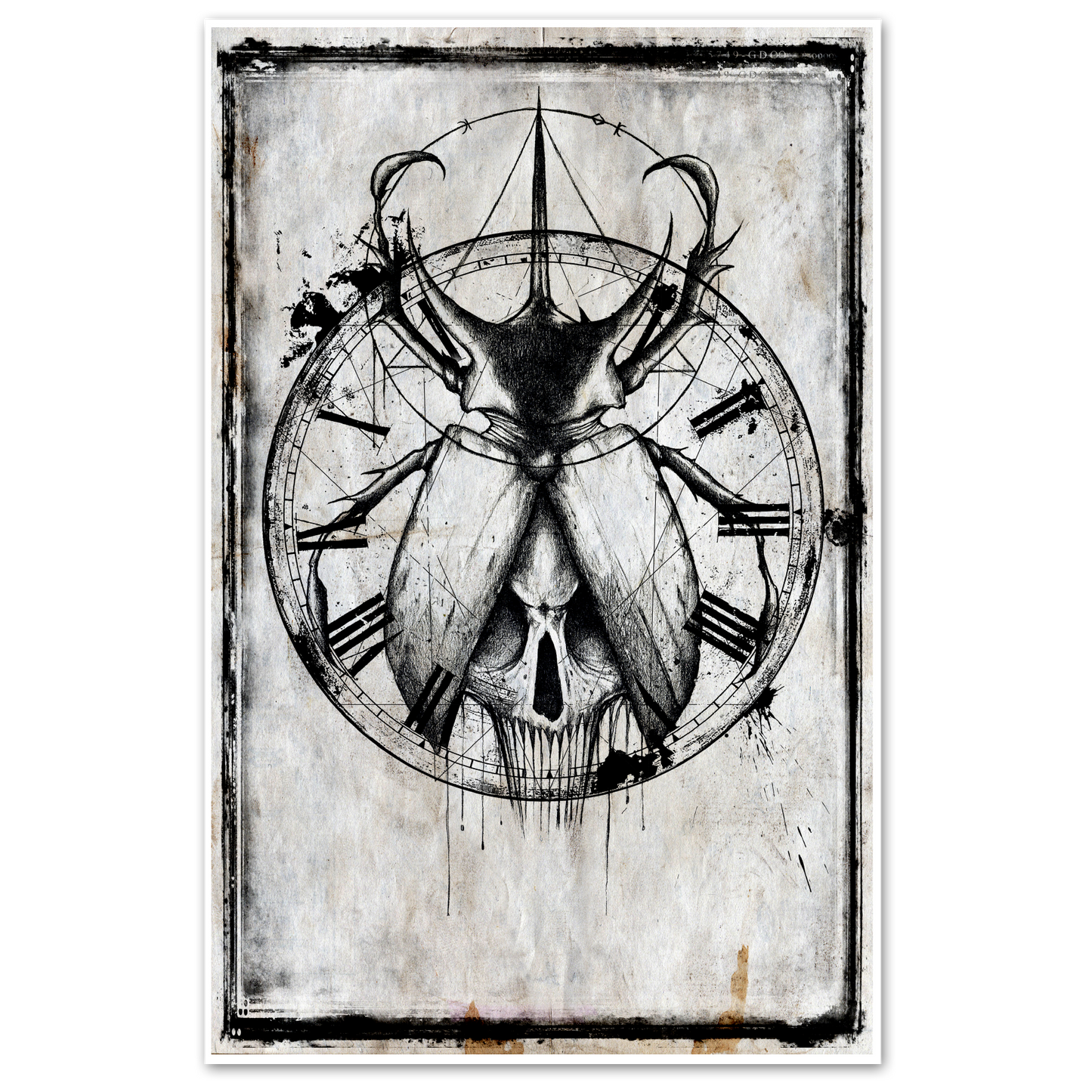 Death Beetle Print