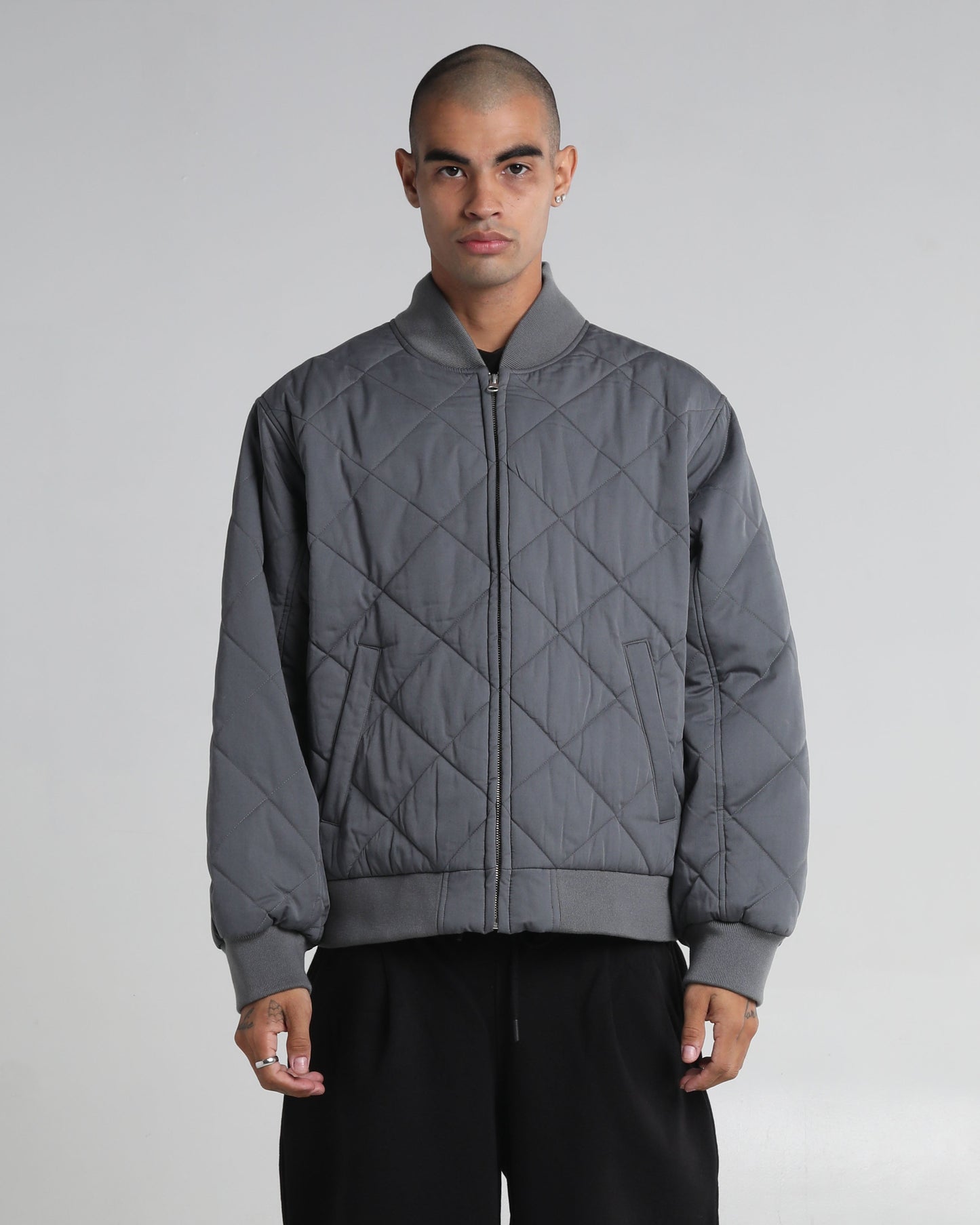 Diamond Quilted Jacket