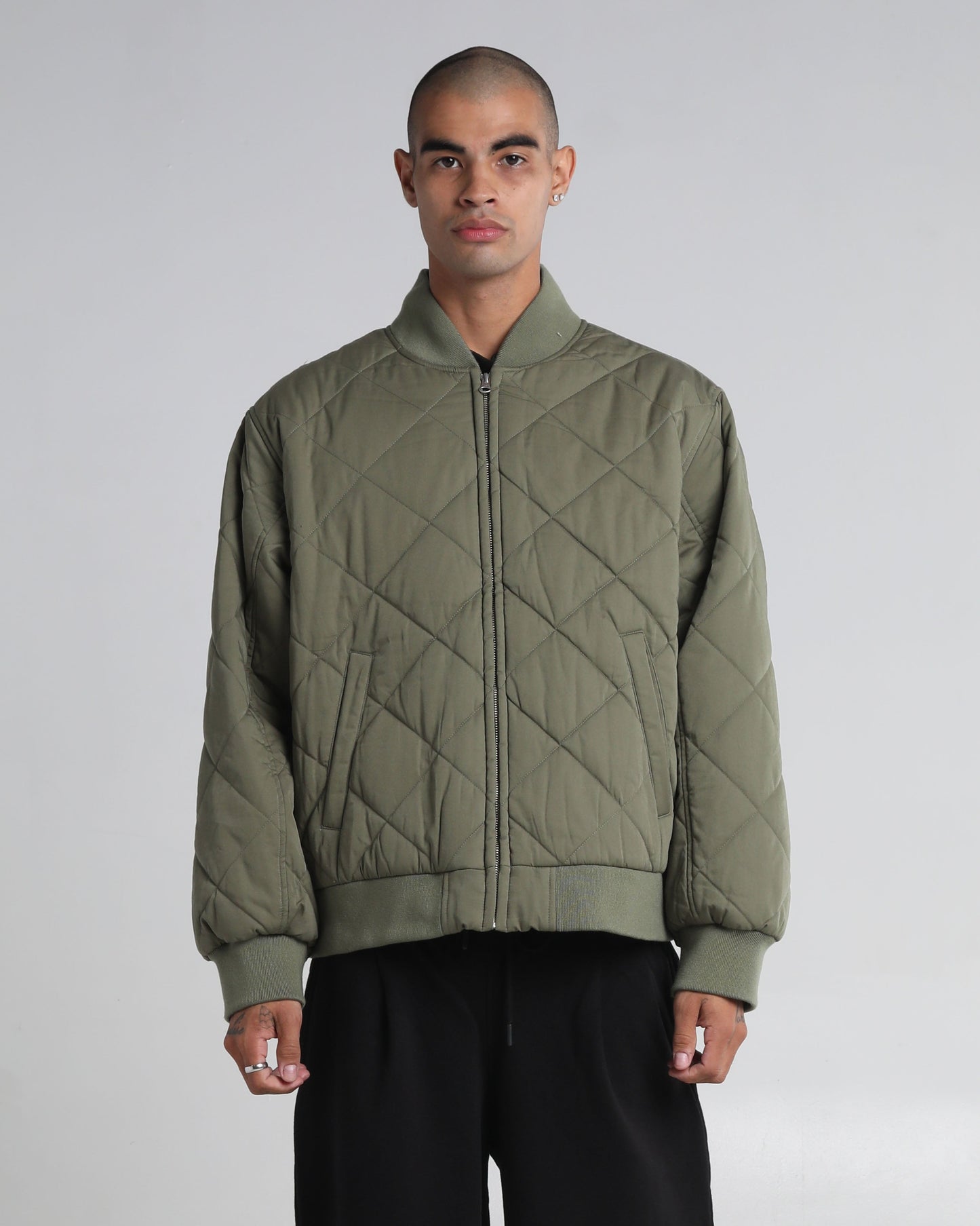 Diamond Quilted Jacket