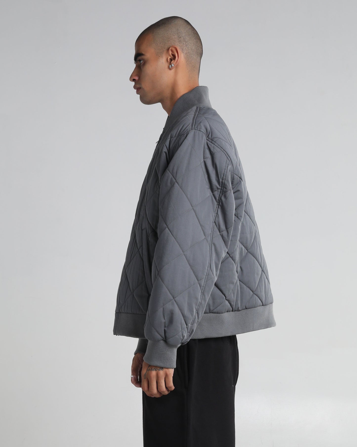Diamond Quilted Jacket