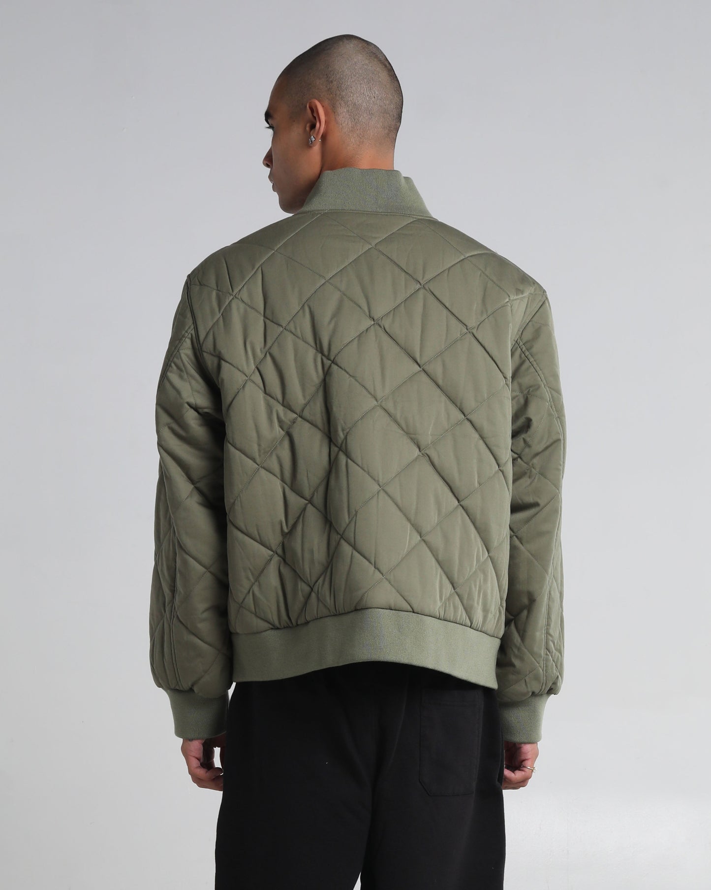 Diamond Quilted Jacket