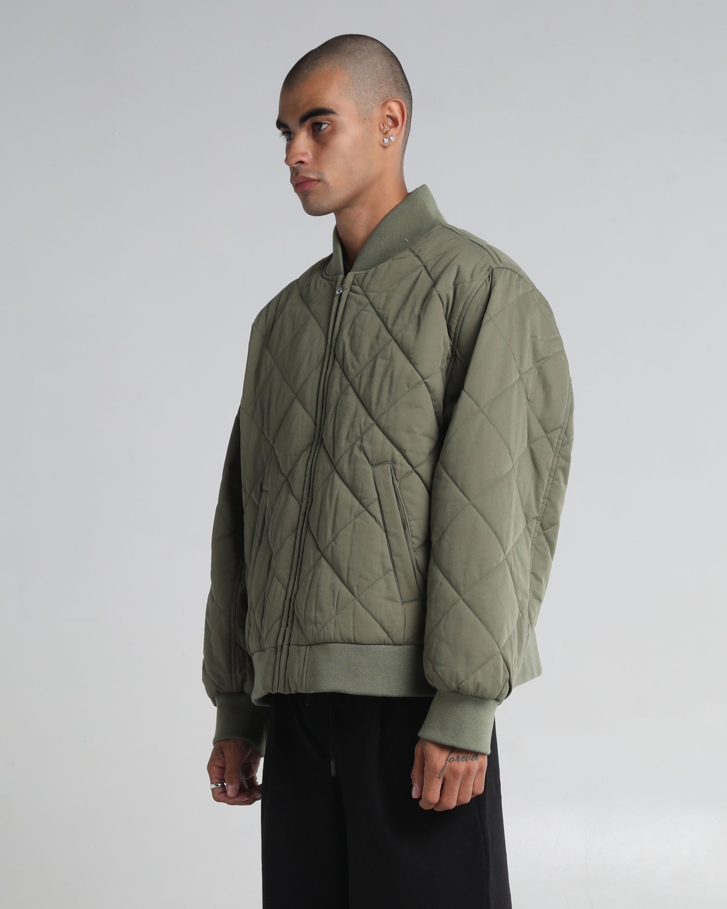 Diamond Quilted Jacket