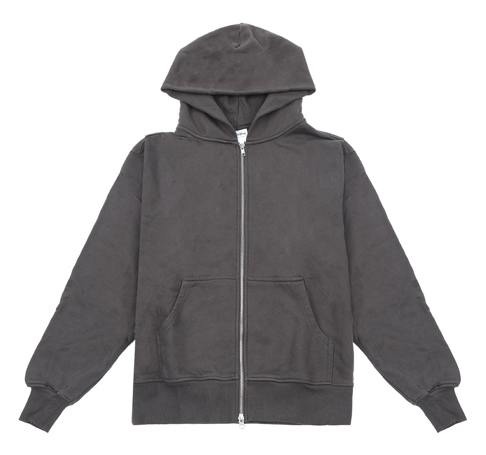 12.0oz Double Zip Garment Dye Hoodie