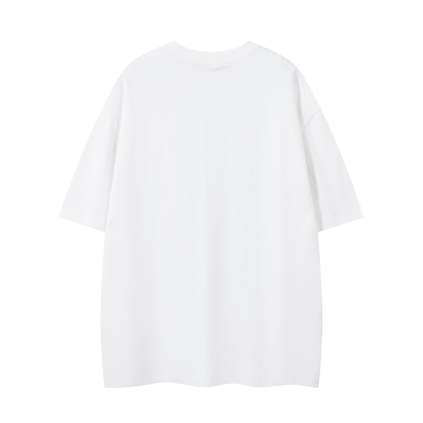 Heavyweight Pure Cotton Oversized Crew Neck Tee