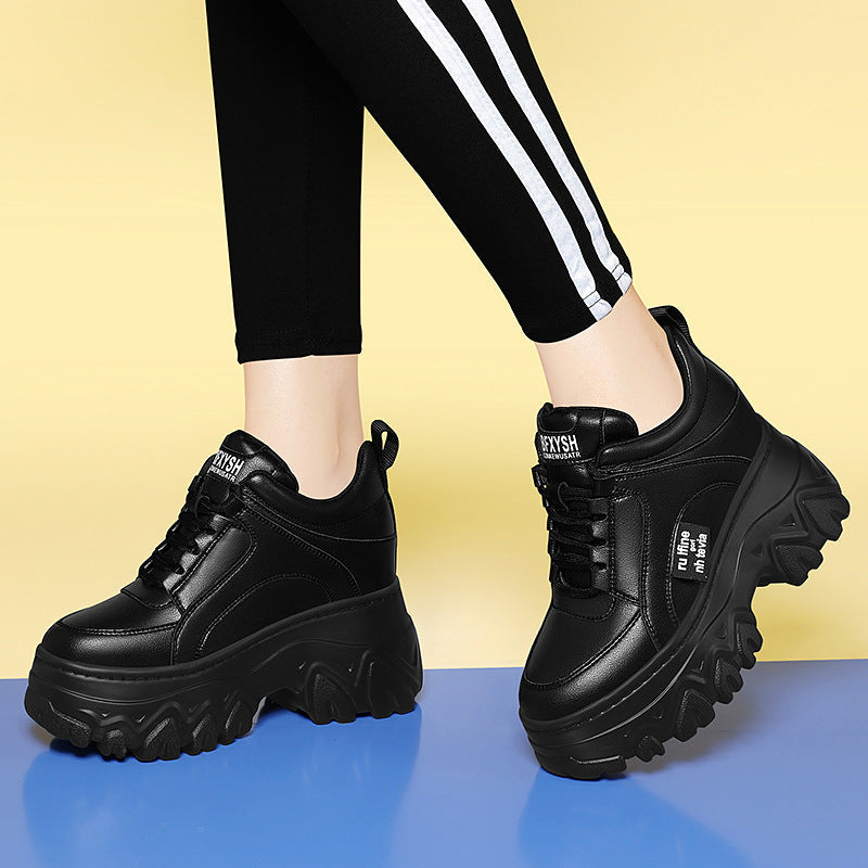 Thick Soled Height Increasing Dad Shoes
