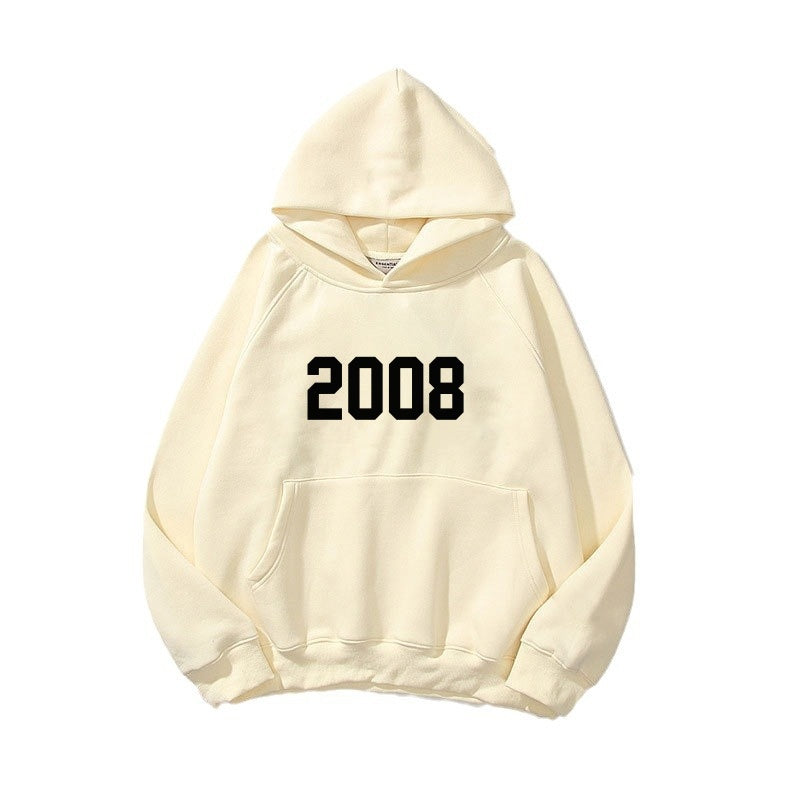 2008 Word Hoodie - Harajuku Style