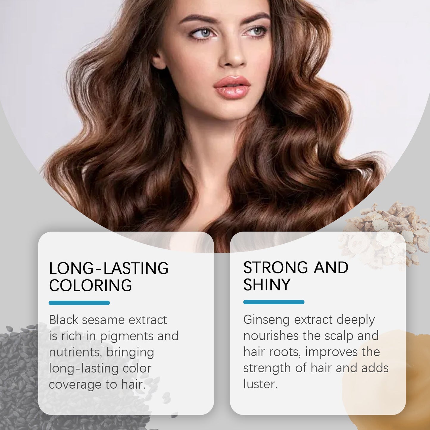 Hair Shampoo, Gentle, Non-Irritating And Non-Scalp Damage Diy Long-Lasting Easy Coloring Hair Shampoo