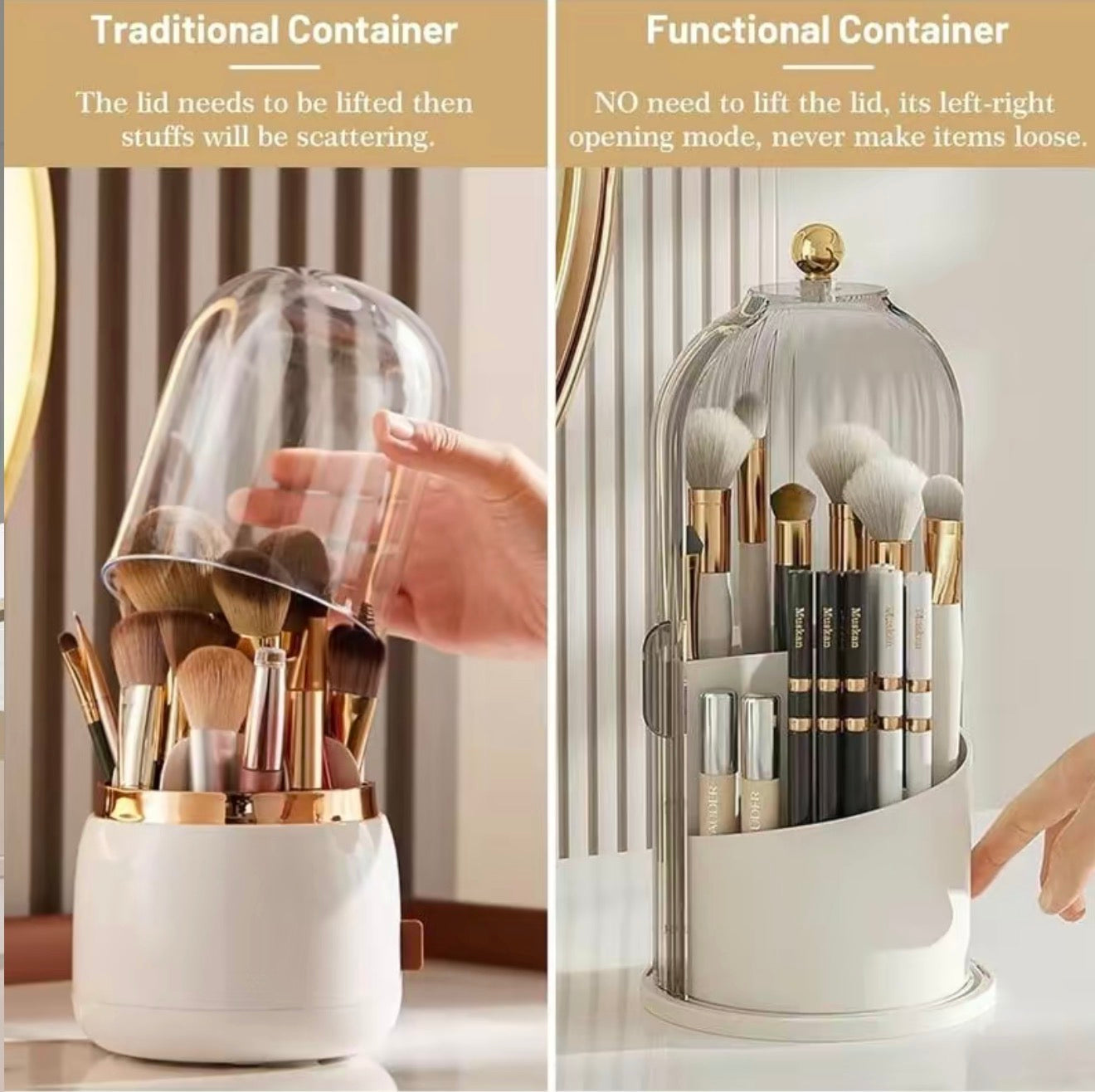CleanSpin Toothbrush Holder